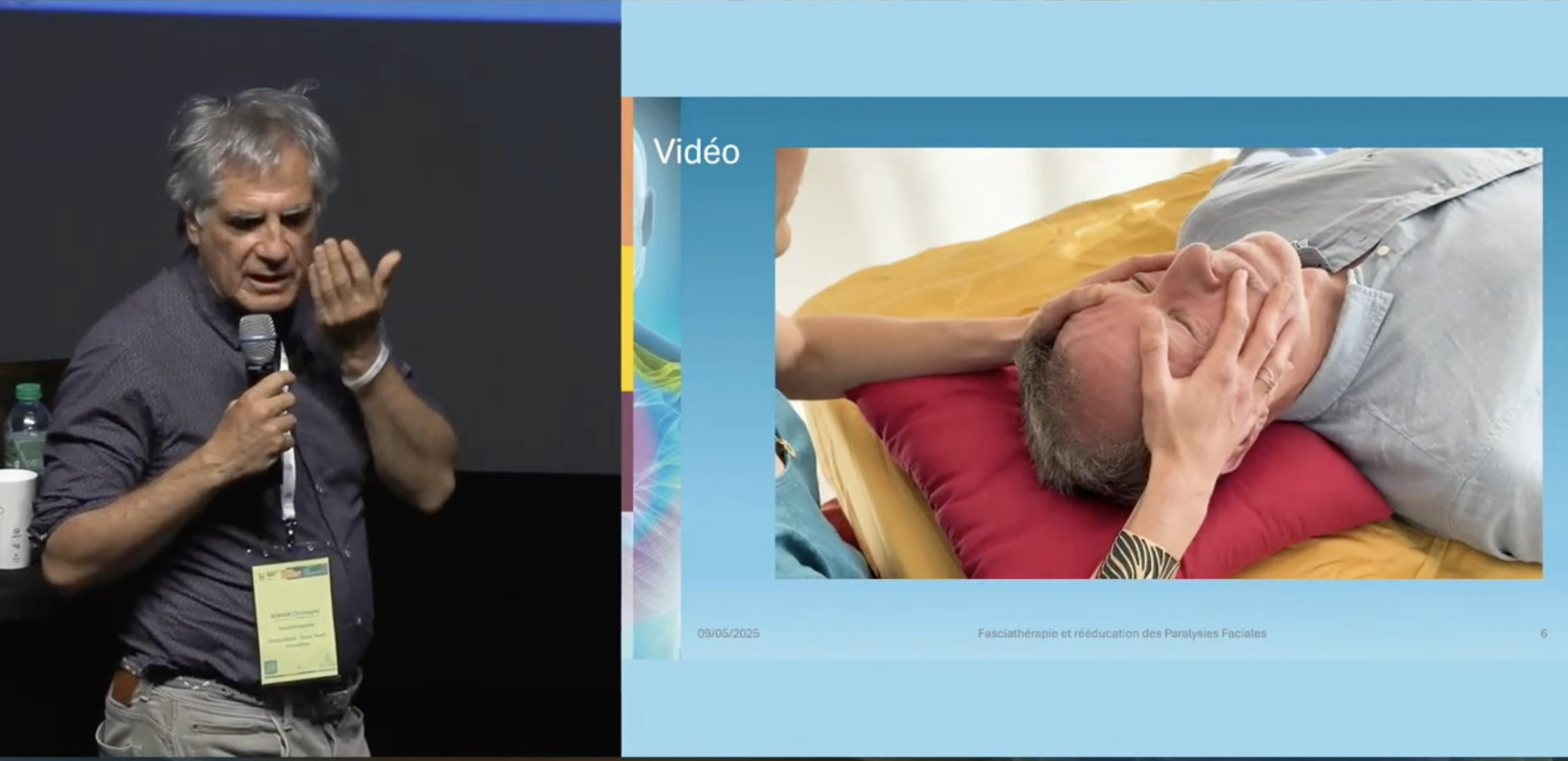 Lire la suite à propos de l’article La formation Rééducation des Paralysies faciales présentée au Congrès International de fasciathérapie des 9-10 mai 2025 à Vannes